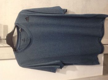 Tee-shirt bleu Adidas Freelift taille XL homme