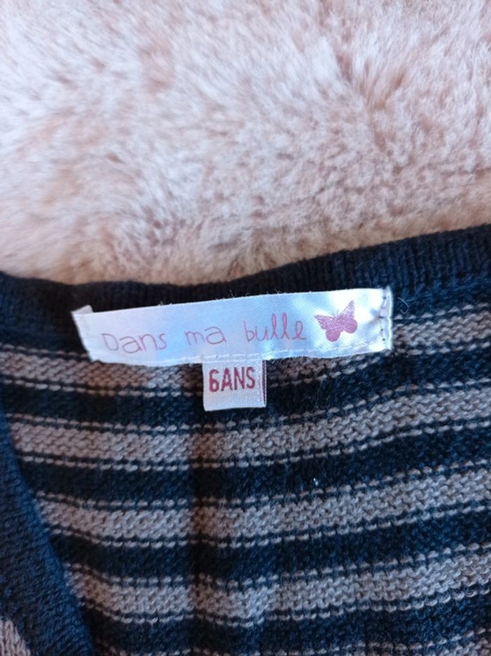 Robe-pull sans manche 6 ans - photo numéro 3
