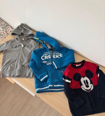 Lot 3 sweat garçon 3 ans 