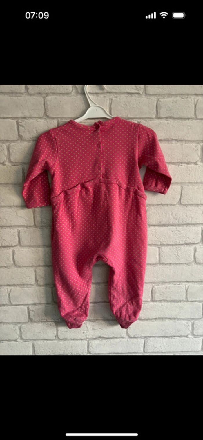 Pyjama coton Vertbaudet taille 12 mois - photo numéro 2