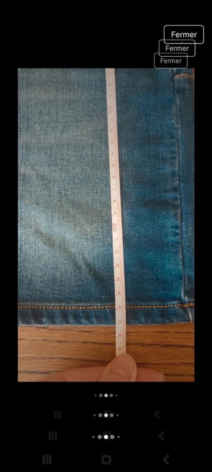 Jolie Mini Jupe en jeans Fiorucci W 26 fr 36 - photo numéro 11