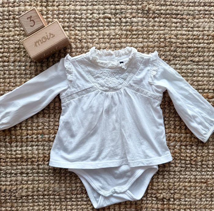 Blouse body intégré Sergent Major 3mois / 60cm