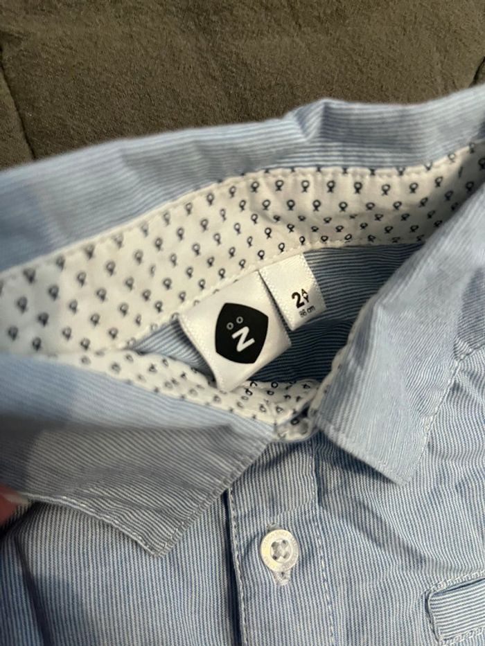 Chemise rayée bleu z - photo numéro 3