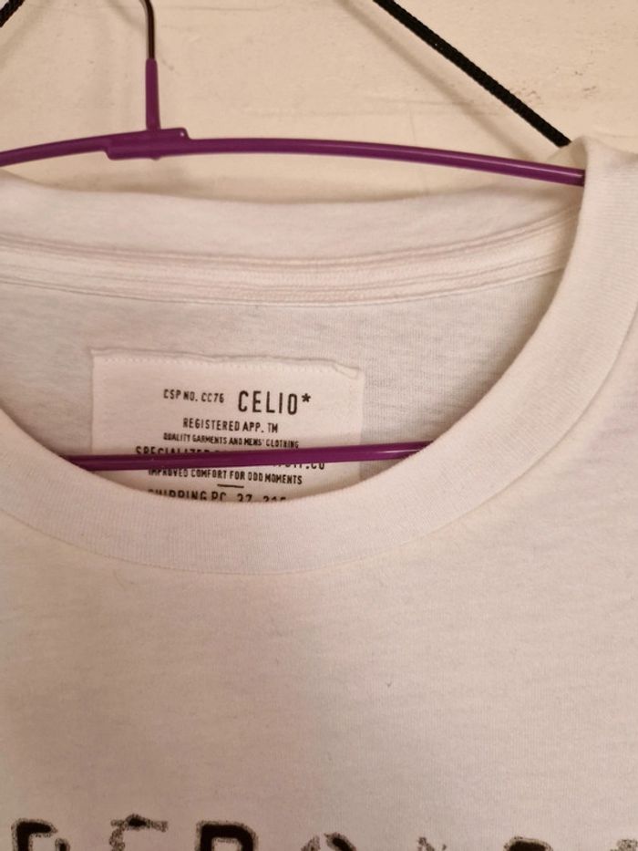Tee-shirt celio xl slim fit - photo numéro 2