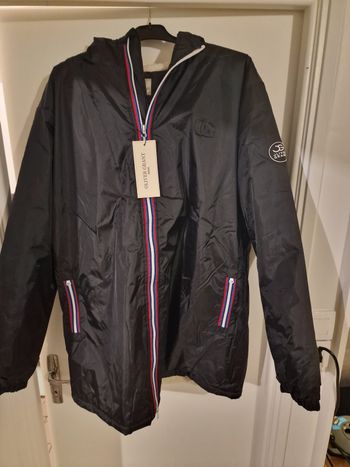 OLIVER GRANT - Coupe vent noir - Intérieur sherpa -