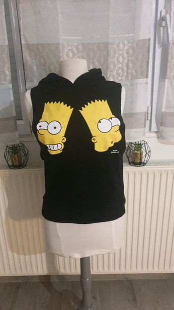 Sweat sans manche Bart Simpsons