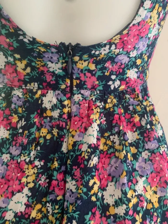 Débardeur Impoint évasé dos nu fleurie taille XS-S - photo numéro 7