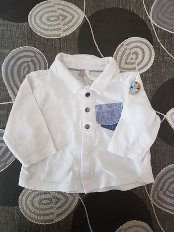 T-shirt manches longues - 1 mois