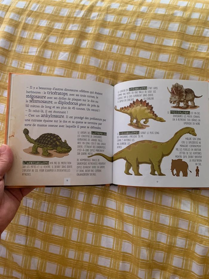 Livre "Les p'tits secrets des dinosaures" / Petit geste - photo numéro 4