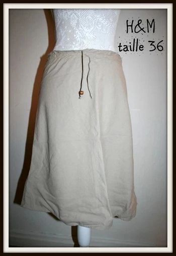 Jupe beige H&M taille 36