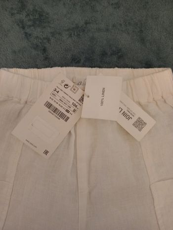 Pantalon Zara en lin pour garçon taille 104 cm