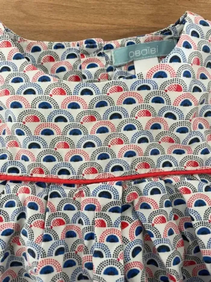 Blouse à motifs 9m 71 cm - photo numéro 2