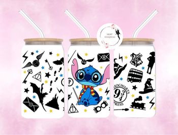Harry Potter Stitch  - Gobelet en verre