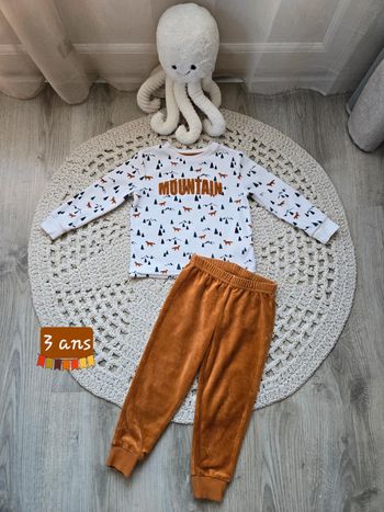 Boy: pyjama Okaidi Mountain 3 ans