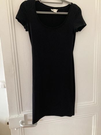 Robe moulante noir