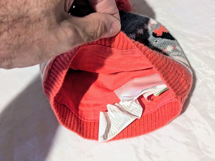 Bonnet Têtes Minnie Pompon Bandeau Inférieur Ligne Cœurs Vêtement Accessoire Petits Enfants Bébés - photo numéro 4