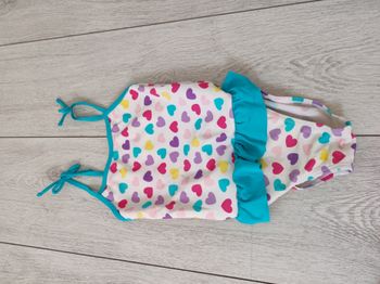 Maillot motif petit cœur