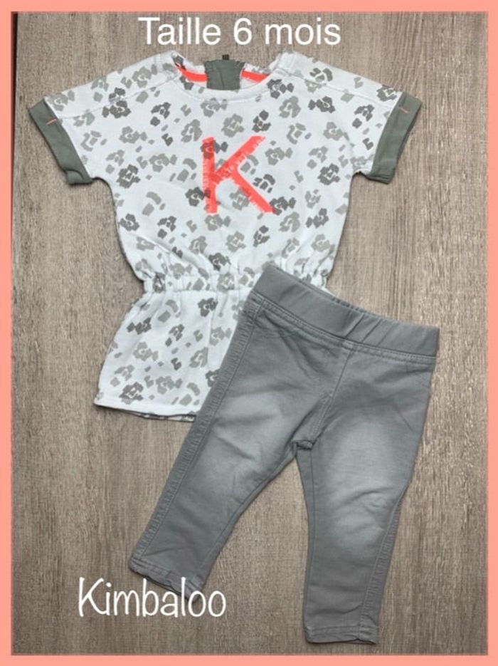 Ensemble Tunique + Legging - taille 6 mois