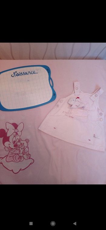 Robe naissance Sucre d'orge