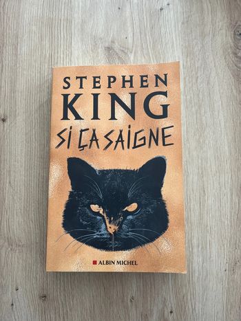 Livre Stephen King - Si ça saigne