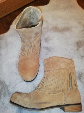 Boots à frange daim