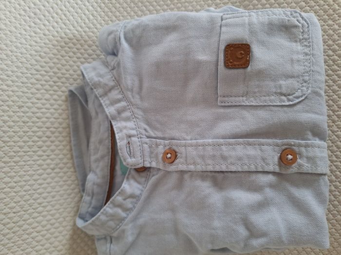 Chemise manches longues bébé garçon 23 mois obaïbi - photo numéro 6