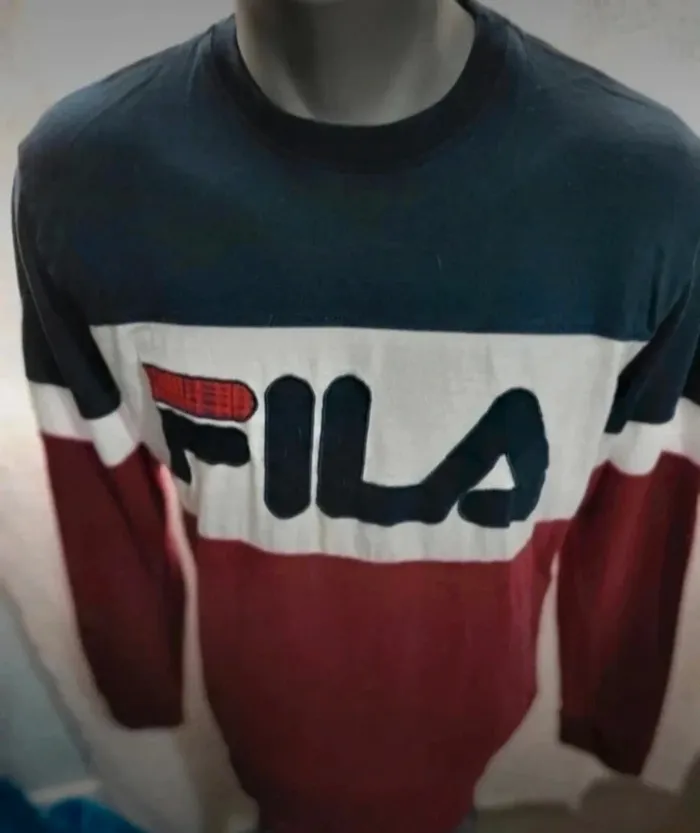 Tee-shirt manches longues Fila S - photo numéro 2