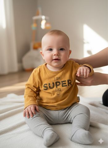 T-shirt garçon 3 mois Kiabi 