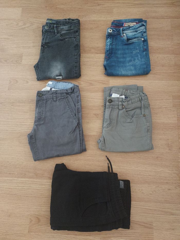 lot jeans garçon 10 ans - photo numéro 5