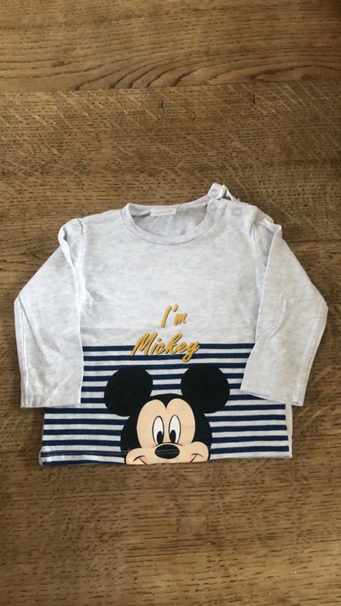 T-shirt manches longues 9 mois