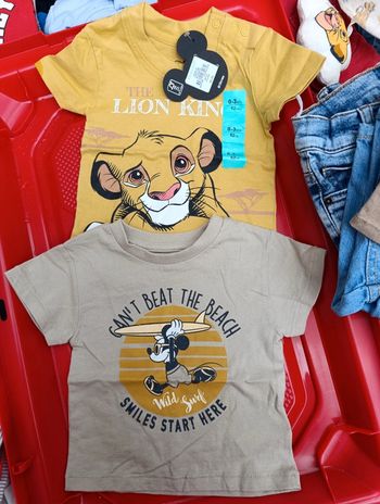 Lot de 5 haut Disney