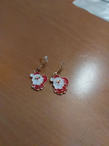 Boucle d'oreille Noël