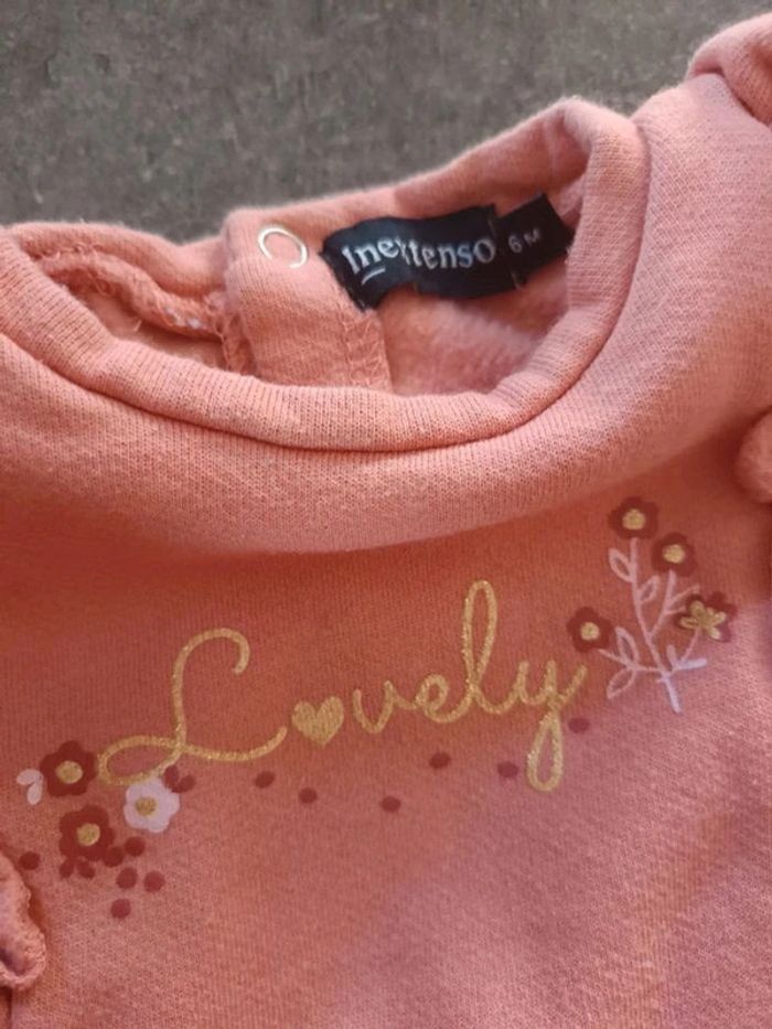 Pyjama "lovely" 6 mois - photo numéro 2