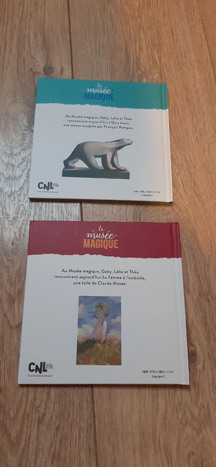 Lot de 2 livres Mcdo "le musée magique" neufs - photo numéro 2