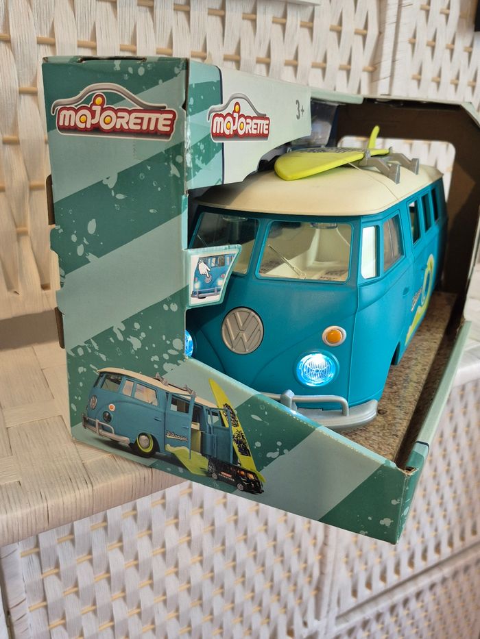 💕Jolie bus Volkswagen VW the originals T1 Carry Case Majorette - photo numéro 9