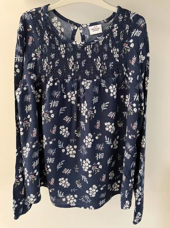 Blouse bleu fleurie Tape à l’œil 12 ans