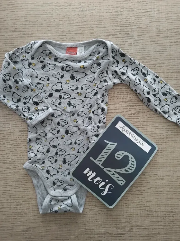 Body 12 mois / 74-80 cm