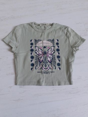 Tee shirt court Pull & bear XS