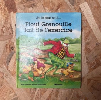 Plouf grenouille fait de l’exercice
