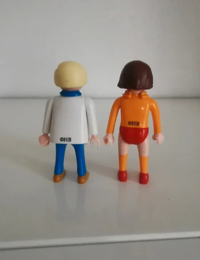 Playmobil lot personnage Fred et Daphné de scooby-doo - photo numéro 2