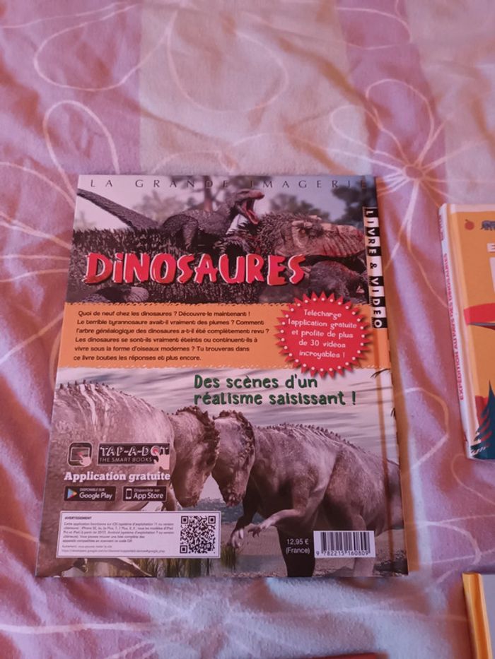 Lot de 4 livres sur les dinosaures - photo numéro 3