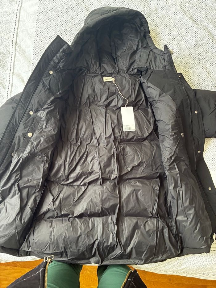 Doudoune Zadig & Voltaire Kell Crinckle Noire - Taille S - Neuve - photo numéro 6