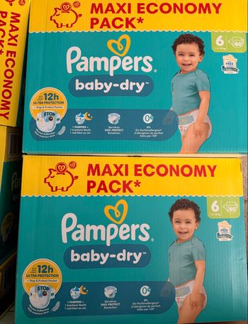 Couche taille 6 Pampers 