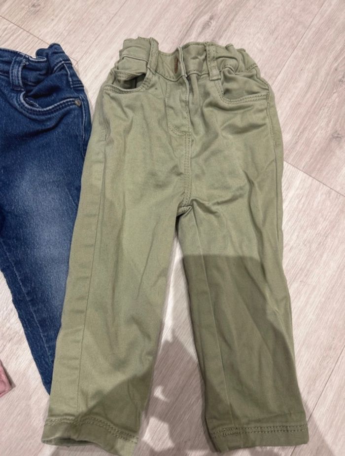 Lot de 3 jeans 12 mois - photo numéro 2