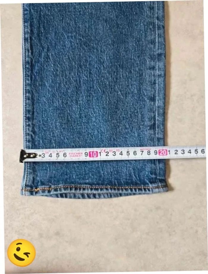 Jeans Levi's 501 W38 FR48 L30 coupe droite bleu Homme Men pan417b - photo numéro 5