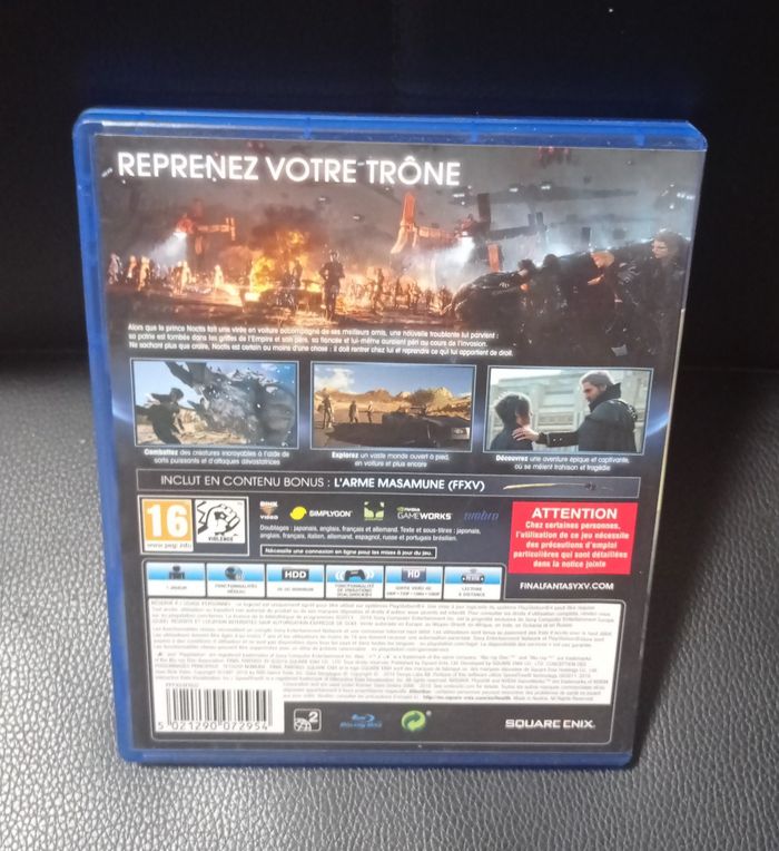 😍 Final fantasy 15 sur PS4 ps5 - photo numéro 7