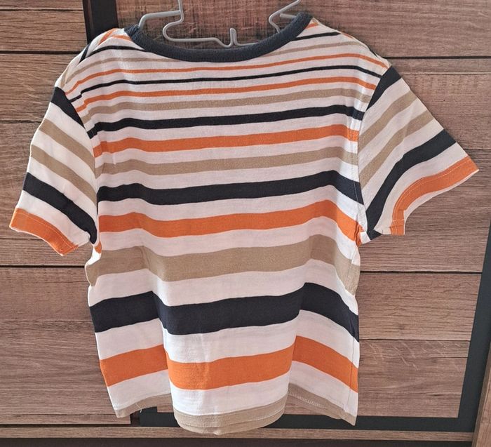 Tee-shirt rayé Okaïdi 6 ans - photo numéro 4