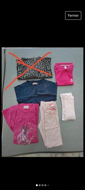 🩷Lot 5 vêtements 4 ans Multimarques