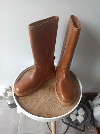 Bottes cuir sœur
