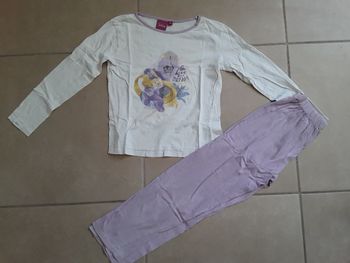 Pyjama ML mi-saison RAIPONCE fille 8 ans BE
